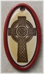 Small Oval Celtic Cross